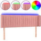  LED uzglavlje ružičasto 147x16x78/88 cm baršunasto | Eponuda.com