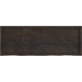 Stolna ploča tamnosmeđa 140x50x(2-6) cm tretirana hrastovina | Eponuda.ba