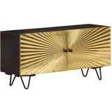 TV ormarić 90 x 30 x 45 cm od masivnog drva manga | shoptok.hr