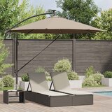  Suncobran Sivo-smeđa 294 x 294 x 248 cm Poliester i aluminij | shoptok.hr