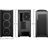BE QUIET Midi SHADOW BASE 800FX Black | shoptok.hr