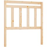  Uzglavlje za krevet 106 x 4 x 100 cm od masivne borovine | shoptok.hr