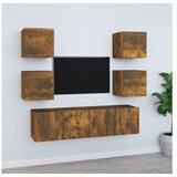  6-dijelni set TV ormarića boja dimljenog hrasta drveni | shoptok.hr