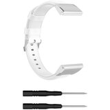 INF Usnjen pašček za uro (Fenix6/5/945/MARQ) White 22 mm, (21778640) | Shoptok.si