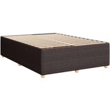  Krevet s oprugama i madracem tamnosmeđi 140 x 190 cm od tkanine | shoptok.hr