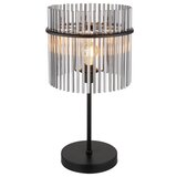 Globo 15698T1 - Stona lampa GORLEY 1xE14/60W/230V prečnik 30 cm crna | Eponuda.com