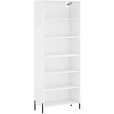  Visoka komoda bijela 69 5 x 32 5 x 180 cm od konstruiranog drva | shoptok.hr