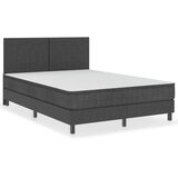Maison Chic Posteljni Okvir - Dvoposteljna postelja boxspring sivo blago 160x200 cm, (22080976) | Shoptok.si
