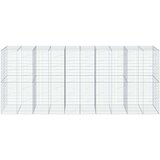  Gabionska košara s poklopcem 500x100x200 cm pocinčano željezo | shoptok.hr