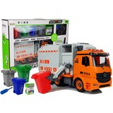 Kamion za odvoz i sortiranje smeća - sivo/narančasti | shoptok.hr