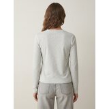Sinsay Pamučna slim fit majica dugih rukava | shoptok.hr