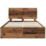  Konstrukcija postelje Star les 150 x 200 cm Masivno borovo les, (5000102887) | Shoptok.si