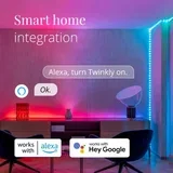 LED trak Dots (RGB, 3 m, črn)