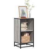 vidaXL Ormar za knjige sivi sonoma 40x35x76 cm konstruirano drvo Cijene
