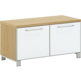 Novel garderobna klop bela, hrast bianco Cene