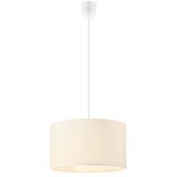 Luster na sajli SIRJA PLISADO 1xE27/15W/230V prečnik 35 cm krem | Eponuda.com