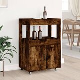 Barska kolica boja hrasta 60x39,5x89 cm od konstruiranog drva | Eponuda.ba
