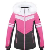 LOAP Women's ski jacket ORINNA Pink/Black/White