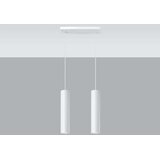  Sollux SL.0324 - Luster na sajli LAGOS 2 2xGU10/10W/230V bela | Eponuda.com