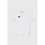 Adidas Otroška kratka majica J TEAM TEE bela barva, IT5056
