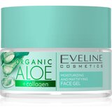 Eveline Cosmetics Organic Aloe+Collagen matirajoči gel za obraz 50 ml | Shoptok.si