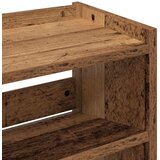 vidaXL Stalak za cipele boja staro drvo 80x25x61,5cm konstruirano drvo | shoptok.hr