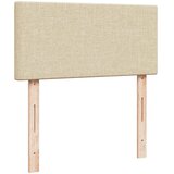  Otomanski krevet s madracem krem 100x200 cm tkanine | Eponuda.com