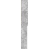  Kabinetska WC HAARLEM Betonska siva 66 x 25,5 x 190 cm | shoptok.hr