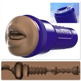 Fleshlight Boost Blow - realistični ustni masturbator (rjav) | Shoptok.si