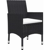  5-dijelni vrtni blagovaonski set crni | shoptok.hr