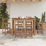  Barski stol od masivnog drva akacije 150 x 70 x 105 cm | shoptok.hr