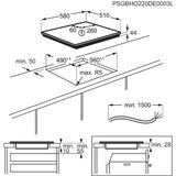 Electrolux indukciona ploča EIS62453IT - saphirmatt | Eponuda.com