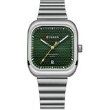 Curren Moška ura CI-41638 - Srebrna / Zelena | Shoptok.si