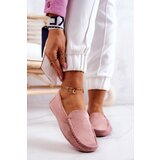 EVENTO PE1 Women’s Loafers Suede Pink Morreno | Shoptok.si