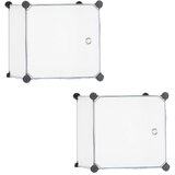  Modularna polica za cipele pribor 5 odjeljaka prozirna | shoptok.hr