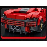  Tehnički blokovi Futuristički automobil CRVENA podizna vrata 275 dijelova ZA5794 | shoptok.hr