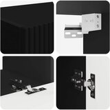  Set TV komoda 5 pcs Crna Konstruirano drvo | shoptok.hr