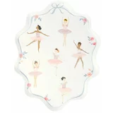 Meri Meri Papirnati krožniki za enkratno uporabo v kompletu 8 ks Ballerina –