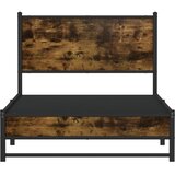 Metalni okvir kreveta bez madraca boja hrasta 100x190 cm | shoptok.hr