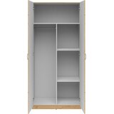 Lesnina-XXXL omara za oblačila casao, barva hrasta, š. 91 cm | Shoptok.si