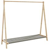  Stalak za odjeću s policama 106x34x102 cm od bambusa | shoptok.hr