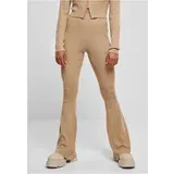 UC Ladies Women's ribbed knit leggings Bootcut unionbeige