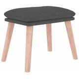  Tabure tamnosivi 45 x 29 5 x 35 cm od tkanine - Tamno siva 1 Svjetlosmeđa | shoptok.hr