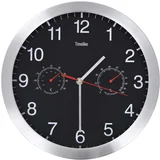 Zidni sat s kvarcnim mehanizmom higrometrom i termometrom 30 cm