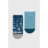 Medicine Čarape 2-pack za muškarce, boja: tirkizna