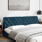  Jastuk za uzglavlje plavi 200 cm baršunasti | shoptok.hr