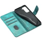 Onasi Wallet denarnica usnjena preklopna torbica Xiaomi 13T / Xiaomi 13T Pro - zelena | Shoptok.si