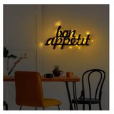 Wallity zidna dekoracija Bon Appetit 171, 30x50cm, Crna | Eponuda.com