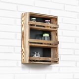 Hanah home kuhinjska polica Big Three Layer Shelf, 48 x34 x8cm, Braon | ePonuda.com