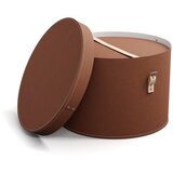 Bigso Smeđe kartonske kutije za pohranu u setu 2 kom s poklopcem/dekorativne ø 37,5x25 cm Rut Restore Paper Laminate – | shoptok.hr